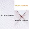 WeKen Hair Net 50 Pcs Elastic Mesh Invisible Wig Nets for Hair Bun Making Reusable Elasticity Hair Nets for Women Sleeping Ballet Dancer Kitchen Food Serive 20 Inches Dark Brown(50PCS Individual Pack)