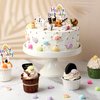 26 Pcs Cat Cake Topper Cute Cat Figurines Cat Happy Birthday Cake Topper Cat Paw Cake Toppers Cat Party Decoration Mini Cat Set for Cat Birthday Party Garden Home Shower Supplies(Cute Cat)