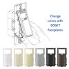 Leviton DOS02-LW Motion Sensor Light Switch, Motion Activated, Auto-On/Auto-Off, 2A, No Neutral Wire Required, Single Pole,White