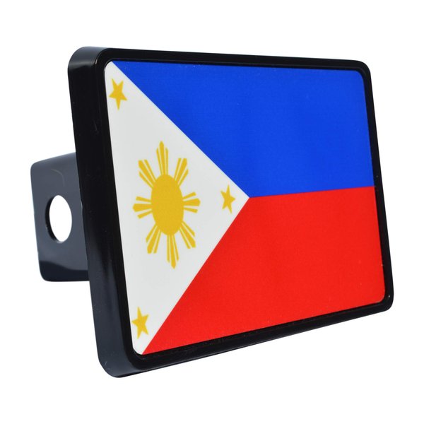 Rogue River Tactical Filipino Flag Trailer Hitch Cover Plug Gift Idea