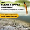 Lunkerhunt Pre-Rigged Finesse Worm Lure, Soft Bait | Weedless Fishing Lure for Bass Fishing | Sinking Fishing Bait, Freshwater Lure for Trout, Pike, Gamefish, Panfish