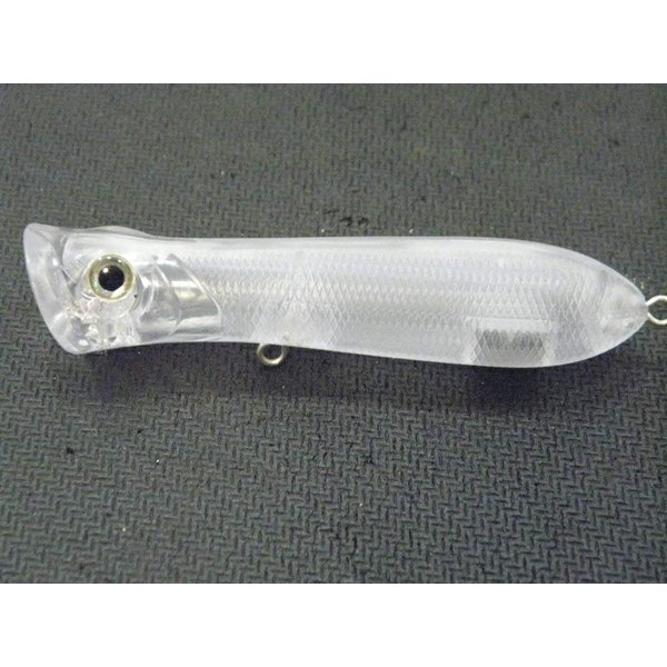wLure 10 Blank Unpainted Minnow Crankbait Topwater Lipless Jerkbait Fishing Lures V3 (UPT683P10)