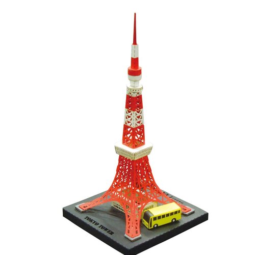 Paper Nano Tokyo Tower Building Kit
