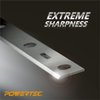 POWERTEC 6 Inch Jointer Blades for Delta 37-071, 37-070, JT-160 Jointer, Replacement for 37-072, 37-372 Jointer Knives, Set of 2 (14801)