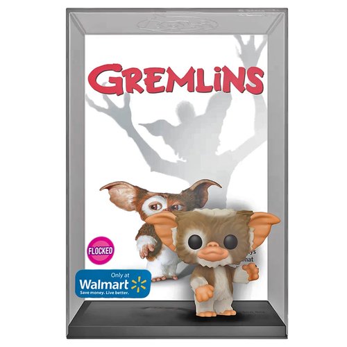 Funko Gremlins VHS Cover Limited Edition Exclusive with Flocked Gizmo Pop! Figure in Display Case