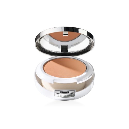 Clinique Beyond Perfecting Powder Lightweight Full Coverage Foundation + Concealer For Dry Combination to Oily Skin Types, Vanilla
