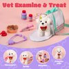 Veitch Fairytales Pet Care Play Set Doctor Kit for Kids & Toddlers, Veterinarian Kit Vet Pretend Play Set & Doctor Costume for Kids, Toy Medical Kits Doctor Playset Gift for 3+ Year Old Boys Girls