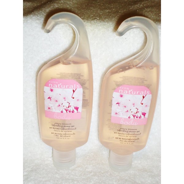 2 Avon Naturals Refreshing Shower Gel Cherry Blossom