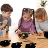 64 Pcs Football Scratch Paper Football Helmet Scratch Cards Ornaments with Wooden Stylus and Ribbons Color Your Own Football for DIY Crafts Painting Football Classroom Party Supplies