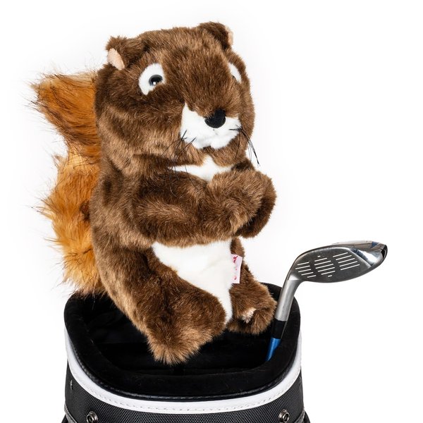 Daphne’s Squirrel Driver Headcover | Premium Driver Headcovers | Funny Golf Club Covers | Stylish Protection for Your Clubs | Men's Golf Gear | Driver Headcover for Men and Women