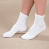 Fox Valley Traders Diabetic Ankle Socks - 3 Pack, Medium, White