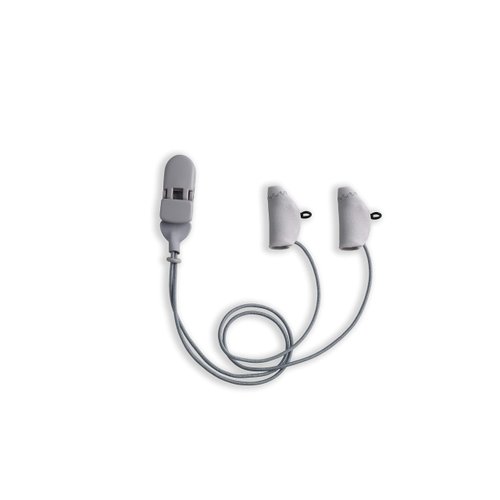Ear Gear Micro Corded Eyeglasses – Protect Hearing Aids or Hearing Amplifiers from Dirt, Sweat, Moisture, Loss, Wind – Fits Hearing Instruments up to 1”