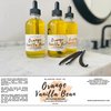 Bluebyrd Soap Co. Orange Vanilla Body Oil | Non-Greasy & Fast Absorbing | Anti-Aging, Hydrates Dry Skin | Lightweight Oil for Feet, Hair, Cuticles | Organic Shea, Jojoba, Coconut Oil, 4oz (Vanilla)