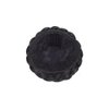VAVANGA Small Size Natural Braided Chignon Bun Hairpiece Black Donut Scrunchie Clip in Hair Bun Updo Hair Piece Twisted Bun Ponytail Hair Extensions Clip in Fake Bun for Women(#1B, N1-BL)