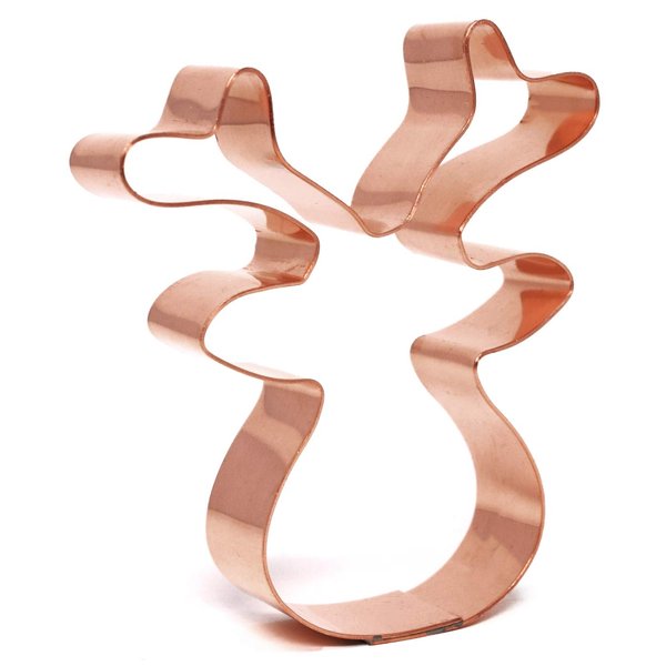 The Fussy Pup Small Santa's Reindeer Face Christmas Cookie Cutter