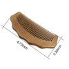 sanlusan 2 Pcs natural wooden comb,comb set, head Massage Comb,hair massager, wooden comb for women,wooden comb for men, Anti Static Wood, head massager scalp stress relax,birthing comb,Gift