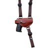 Barsony Burgundy Leather Shoulder Holster for Ruger LCP .380 Right
