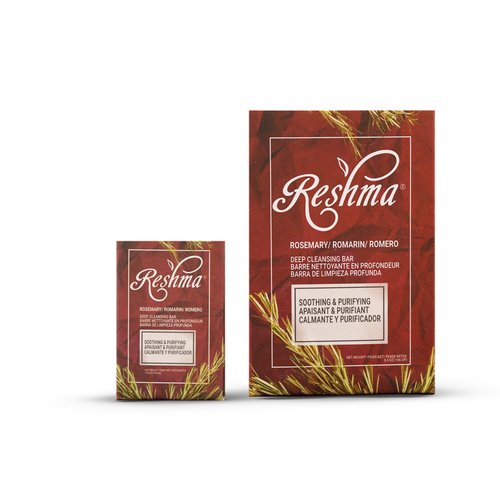Reshma Beauty Travel Size Rosemary Soap | Infused with Rosemary Oil and Olive Oil | Face & Body Soap Bar | Bath Soap| Suitable for Normal to Dry Skin | Calming and Rejuvenating | TSA Approved