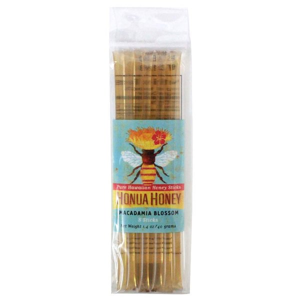 BIG ISLAND BEES Honey Sticks - Bag of Eight, 1 EA