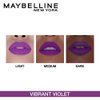 Maybelline New York Color Sensational Purple Lipstick Matte Lipstick, Vibrant Violet, 0.15 oz