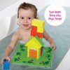 Edushape Floating Blocks - Bath Construction Foam Blocks - Baby Bath Foam Toys Set - Early Child Development Educational Learning Bath Toys Foam - Baby Foam Bath Toys for Toddlers 1-3