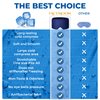 Cooling Gel Eye Masks for Cold & Warm Compress, Ice Cold Sleep Mask for Puffy Eyes, Dark Circles, Migraine & Headache Relief, Soft Thick Gel for Long-lasting Comfort for Eye Strain, Dry Eye(Blue)