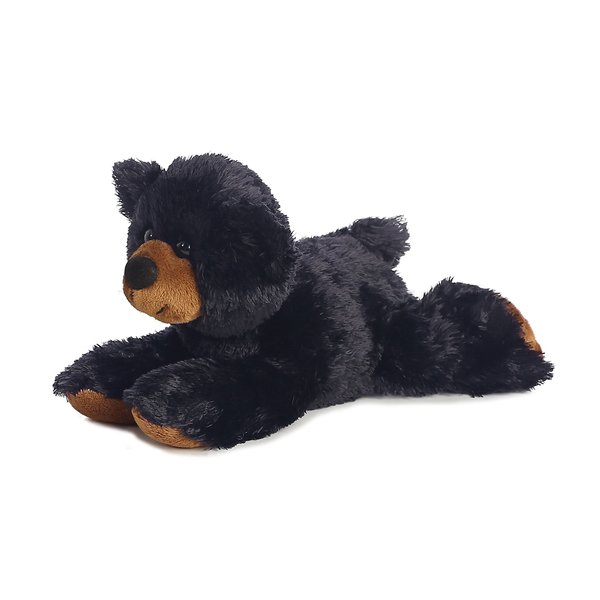 Aurora® Adorable Mini Flopsie™ Sullivan™ Stuffed Animal - Playful Ease - Timeless Companions - Black 8 Inches
