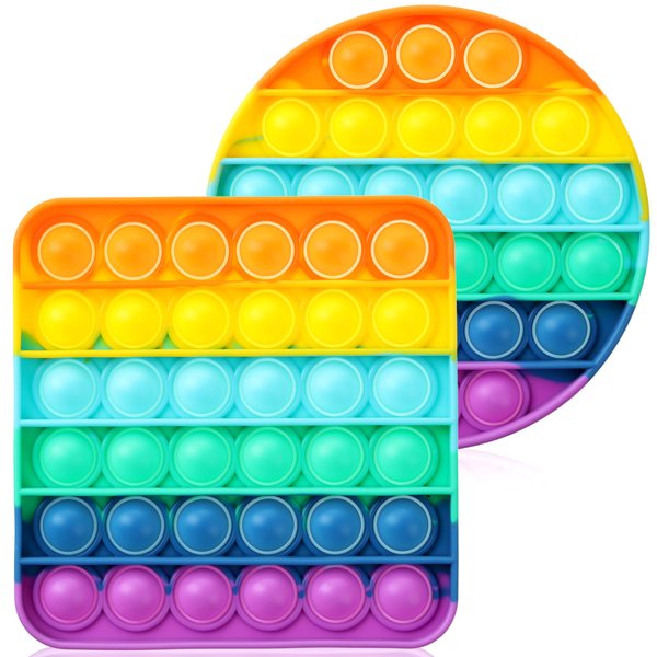 Mr. Pen- Poppers Fidget Toy, 2 Pack, Bubble Poppers Fidget Toy, Poppet Fidget Toy, Bubble Sensory Fidget Toy, Bubble Push Toy, Fidget Poppers, Kids Fidget Toys.