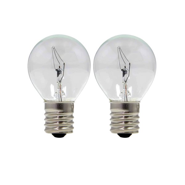 Lava 5025-6 the Original Lamp 25-Watt Replacement Bulb, Incandescent, White, Pack of 2 (Package May Vary)