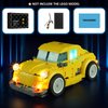 YEABRICKS LED Light for 10338 Icons Bumblebee Building Blocks Model (Building Set NOT Included)