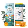 EmBeba Natural Diaper Rash Cream for Baby with Sensitive Skin | Travel Friendly Baby Rash Ointment with Built-in Diaper Balm Stick Roll-On Applicator, All Over Herbal Skin Care, 2 Pack