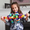 Lux Blox Mega Flexer Rainbow Colors. Building Blocks Kit for Kids Girls and Boys. Learn About Science and Engineering with This STEM STEAM Toy. Gift Option for Children