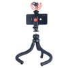 ST-06 Camera Hot Shoe Phone Tripod Mount Adapter 360 Rotation Phone Holder with Cold Shoe for Mic Light Stand Compatible with Canon Nikon Sony DSLR for DJI Ronin SC Gimbal Stabilizer