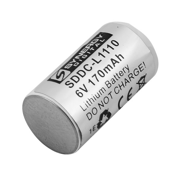 Synergy Digital Dog Collar Batteries, Compatible with Pet Stop UltraElite Receiver Dog Collar, (Lithium, 6V, 160 mAh) Ultra High Capacity, combo-pack includes: 2 x SDDC-L1110 Batteries