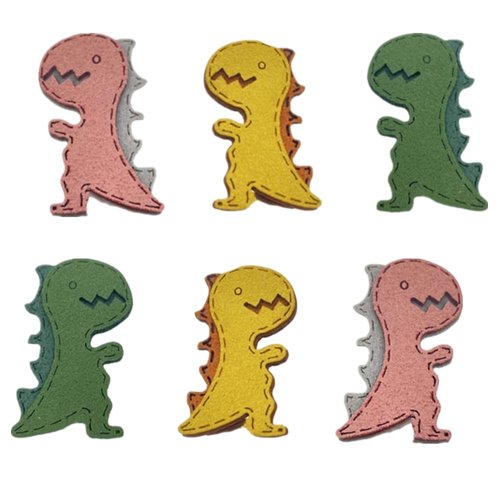 YHIBNE Cartoon Dinosaur Hair Clips, 6 Pcs Cute Animal Pattern Barrettes Duck Bill Accessories for Girl Lady Hair Clip Headdress Hairstyle Decorate Supplies