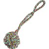 Zanies Monkeys Fist Knot Rope Dog Toy in Multi-Color [Set of 3] Size: 21"