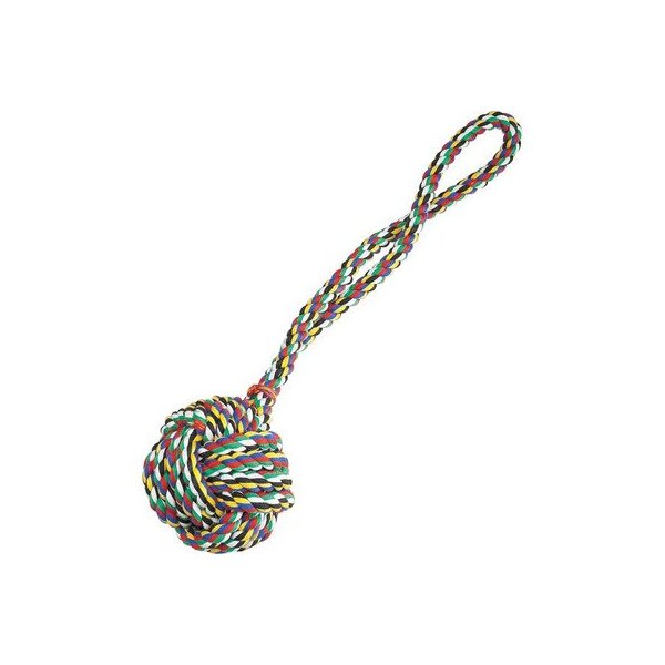 Zanies Monkeys Fist Knot Rope Dog Toy in Multi-Color [Set of 3] Size: 21"
