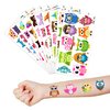 101 PCS Owl Night Birds Temporary Tattoos Themed Birthday Party Decorations Favors Supplies Decor Cute Wisdom Kawaii Intelligent Tattoo Stickers Gifts For Game Boys Girls Classroom School Prizes