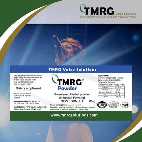 TMRG Powder Professional Vocal Cord Remedy 100% Natural Herbal Voice Supplement (85gr)