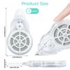 M&G 5 pack Correction Tape，131.2 Feet correction tape, Total 656FT/200M, Easy to Use Applicator for Instant Corrections, Study Supplies and Office Products