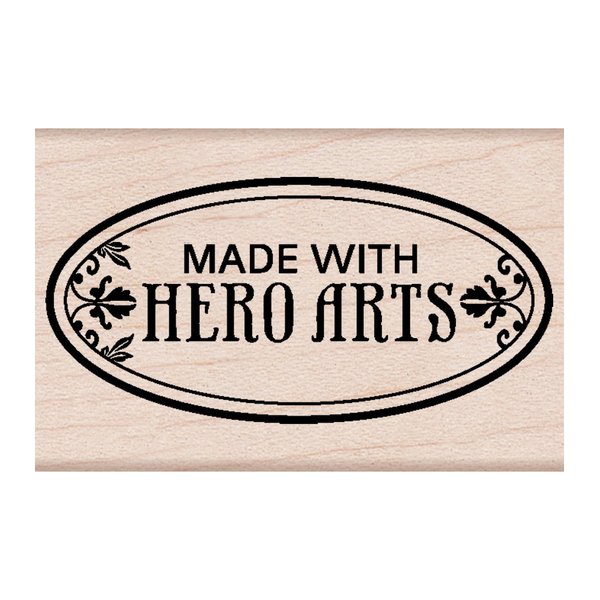 Hero Arts Woodblock Stamp, Made with Hero Arts