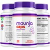 (3 Pack) Mounja Caps - Official Mounja Caps Pills Supplement Premium Formula, Original Mounjacaps Capsules Natural Support For Overall Health & Wellness, Mounja Caps Pills, 180 Capsules For 3 Months