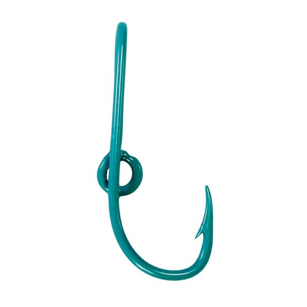 Eagle Claw Fish Hook Hat Pin ,21 Colores to Choose from. Eagle Claw Hat Fish Hook for Cap (Teal)