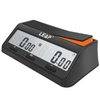LEAP Chess Clock Digital Chess Timer Advanced for Board Game and Chess Timer with Bonus & Delay Count Down up Alarm Black/Orange