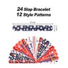 116PCS Baseball Party Favors 92PCS Tattoos 24PCS Slap Bracelets Wristbands, Sports Themed Birthday Party Supplies Decorations Tattoos Stickers Fans Cheerleaders Favors for Activity Prizes Rewards