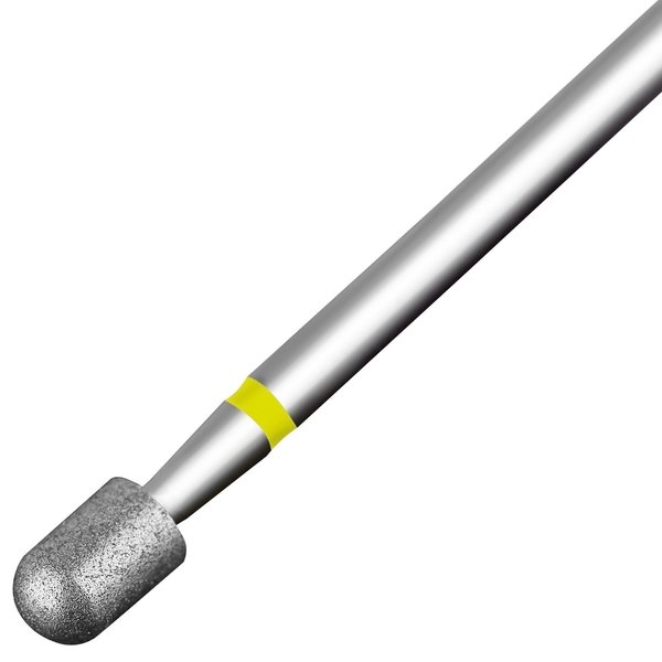 C12rtive Nail Drill Bit,Cylinder Diamond Carbide Cuticle Remover Bit,3/32" Shank,Professional Diamond Carbide Nail Drill Bit for Acrylic Gel Nails,Home Salon & DIY(Exrta Fine)