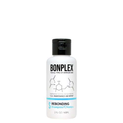 Perfect Bonding Concentrate Restoring Shampoo Treatment for Damaged Hair Repair, Bond Strengthening & Color Longevity for All Hair Type - Bonplex Rebonding Repair Shampoo and Treatment Duo… (2oz)