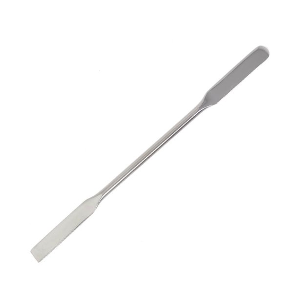 A2Z - Makeup Stainless Steel Putty Spatula | Spatula For Special Effects,Halloween, Stage, Screen, Film, Foundation,Cosmetics, & Beauty Makeup - Ideal For Makeup Artists (Square/Round End)