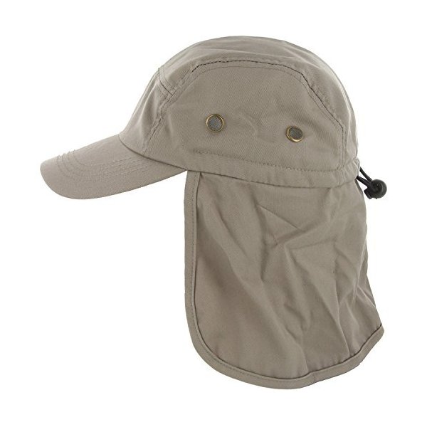 L&M Sun Hat Headwear Extreme Condition - UPF 45+ (Beige_S)