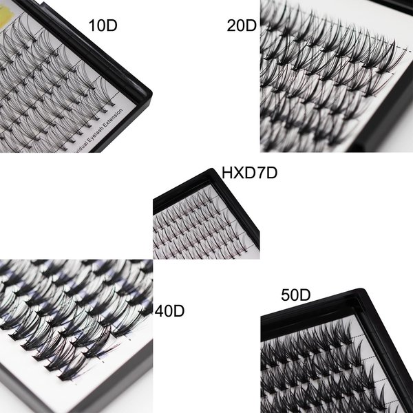Vayator Eyelashes 10-12mm Mixed,12-14mm Mixed,14-16mm Mixed Mink Eyelashes Extension Natural Russian Volume Faux Eyelashes Individual Lashes Makeup Tools (10mm-12mm Mixed)